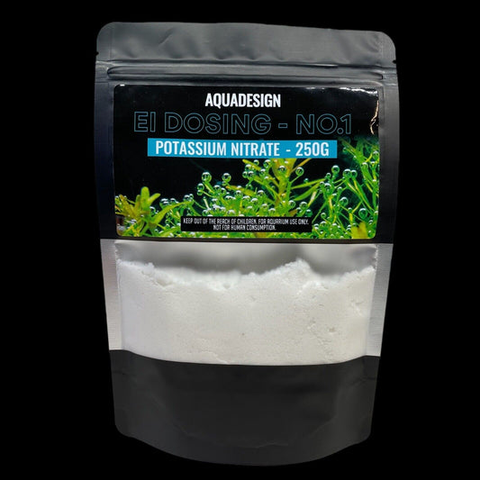 AquaDesign Aquarium Live Plant EI DOSING NO.1 KNO3 (Potassium Nitrate) 250g
