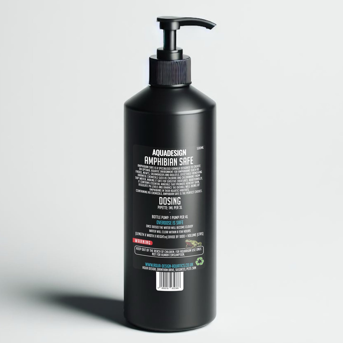 Aqua Design Amphibian Safe Water Conditioner 500ml