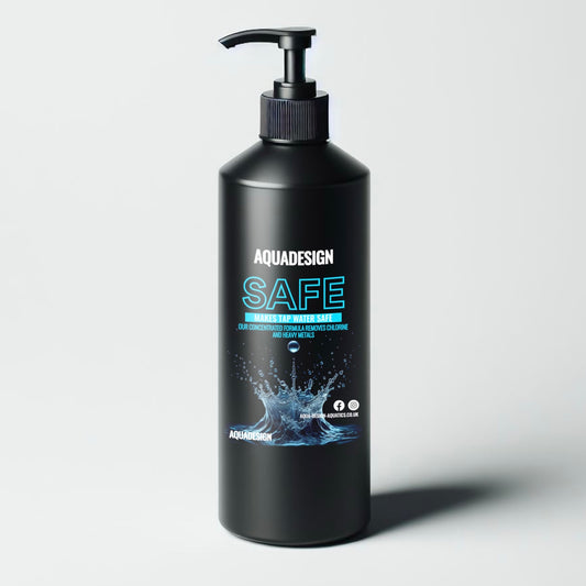 Aqua Design SAFE Tap Safe Water Conditioner 1000ml (Treats 25,000L)