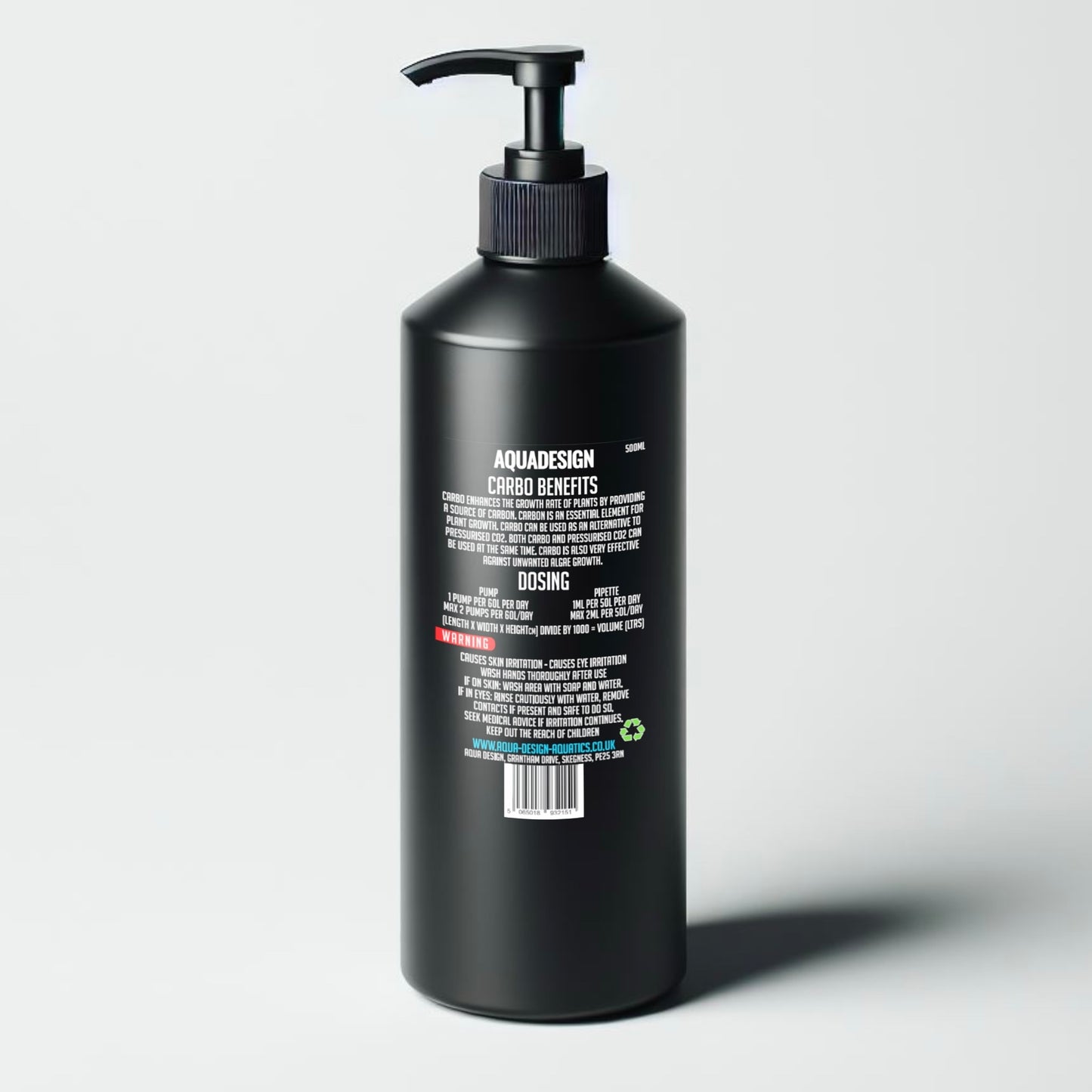 Aqua Design CARBO Liquid Carbon Plant Fertiliser 500ml