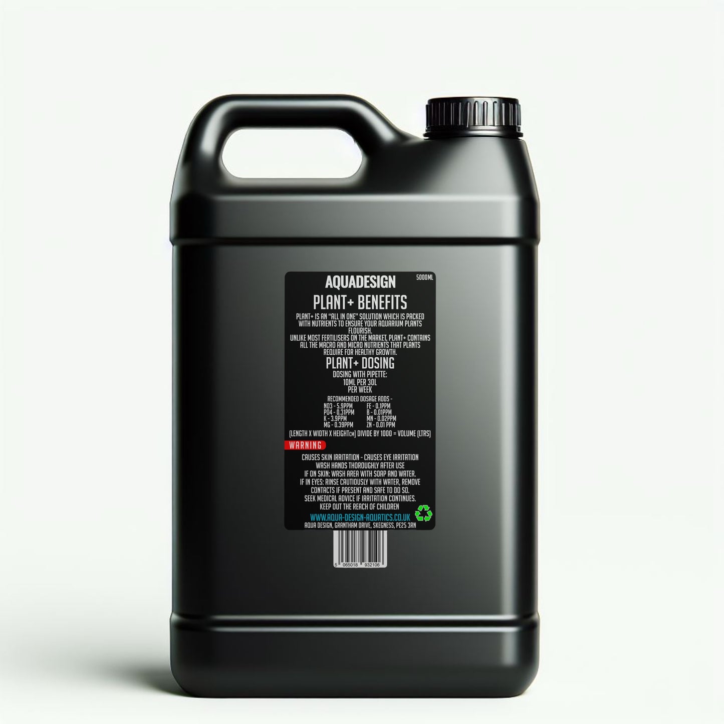 Aqua Design PLANT+ Plant Fertiliser 5000ml