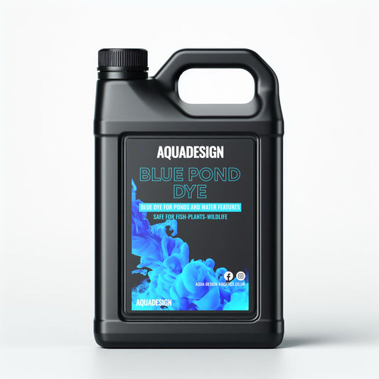 Aqua Design BLUE POND DYE 2500ml Treats 100,000 Litres