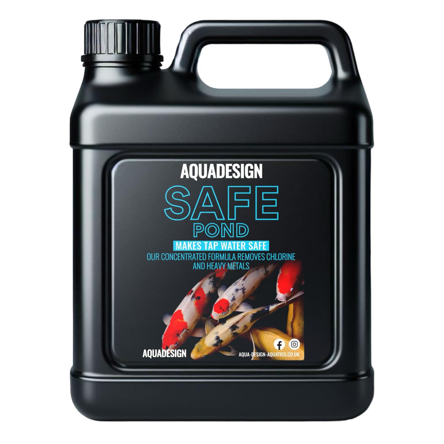 Aqua Design POND SAFE Tap Safe Water Conditioner 1000ml (Treats 25,000L)