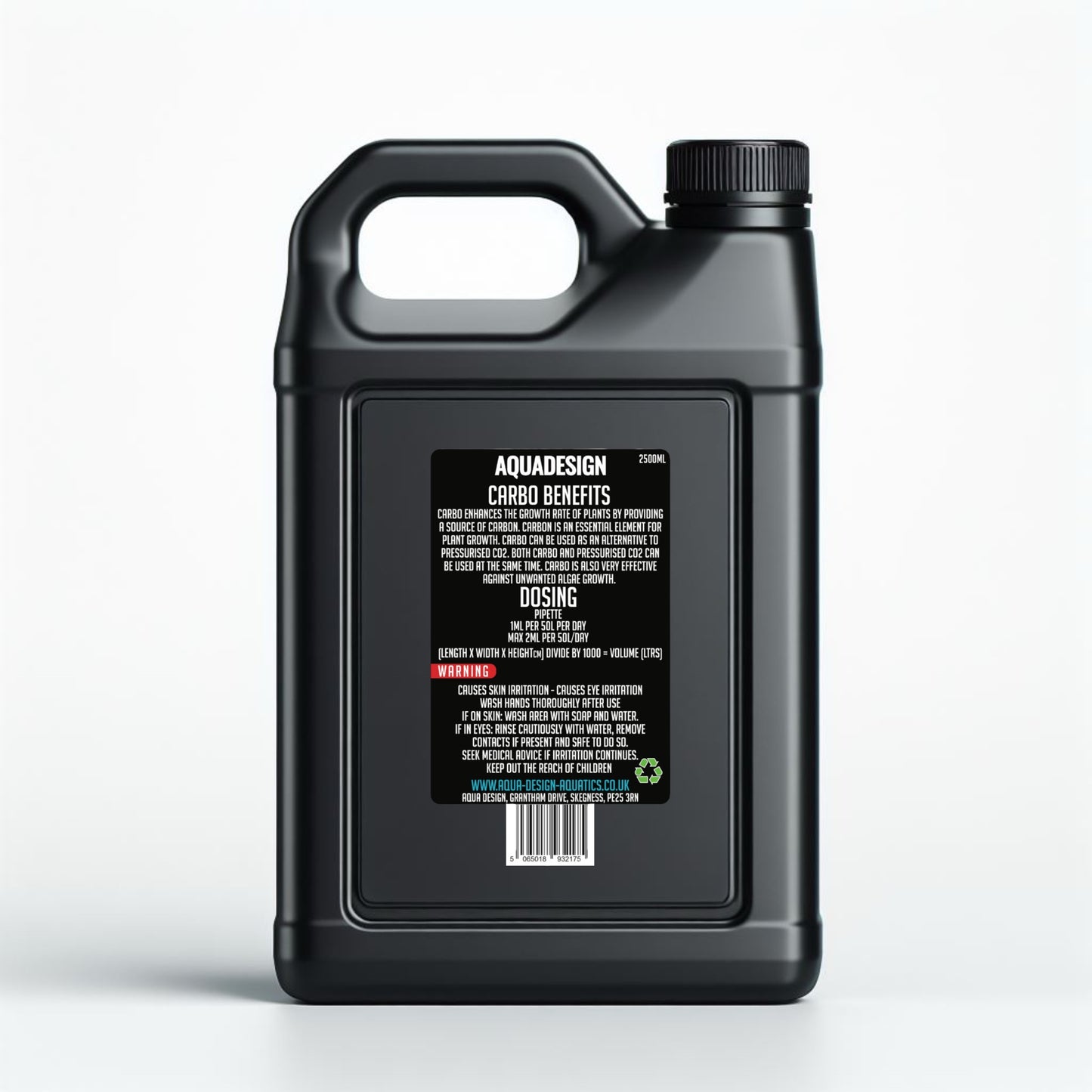 Aqua Design CARBO Liquid Carbon Plant Fertiliser 2500ml