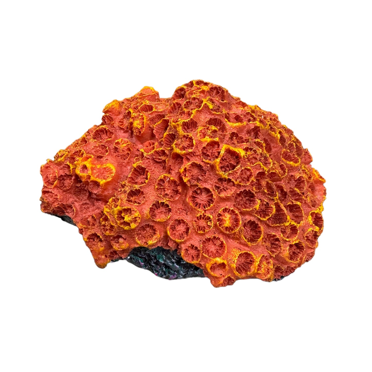 Betta Aquarium Coral Oranament Orange Sun