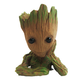 Betta Me Is Root Groot Style Aquarium Ornament