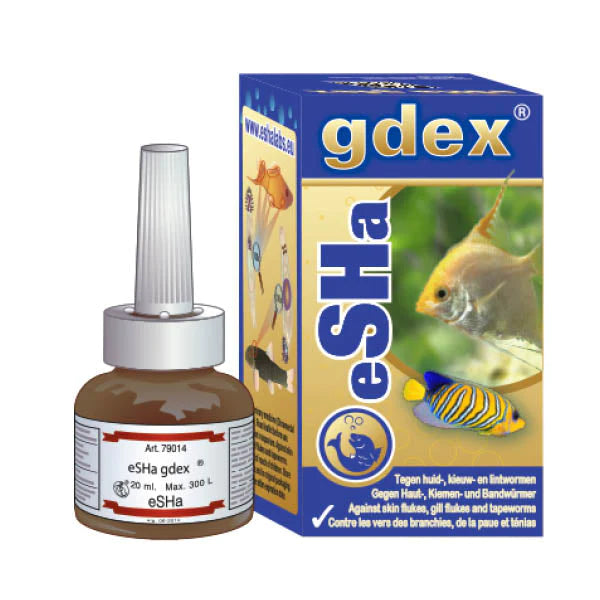 eSHa Gdex Skin Flukes Gill Flukes & Tapeworm Treatment - Aquarium from Pond  Planet Ltd UK