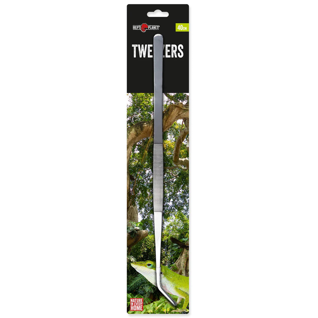 Repti Planet Stainless Steel Feeding Tweezers Tongs 40cm