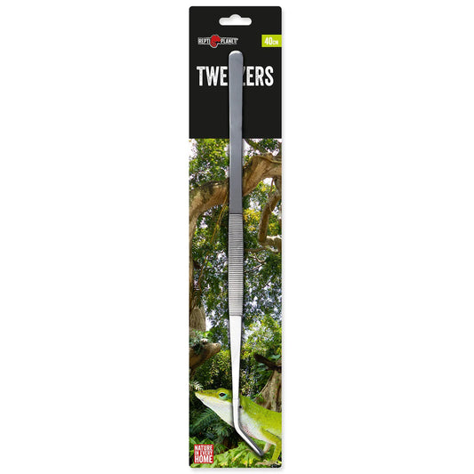 Repti Planet Stainless Steel Feeding Tweezers Tongs 40cm