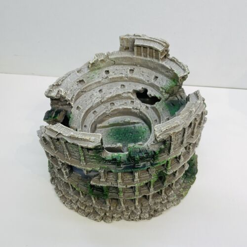 Large Roman Amphitheatre Aquarium Ornament 18cm