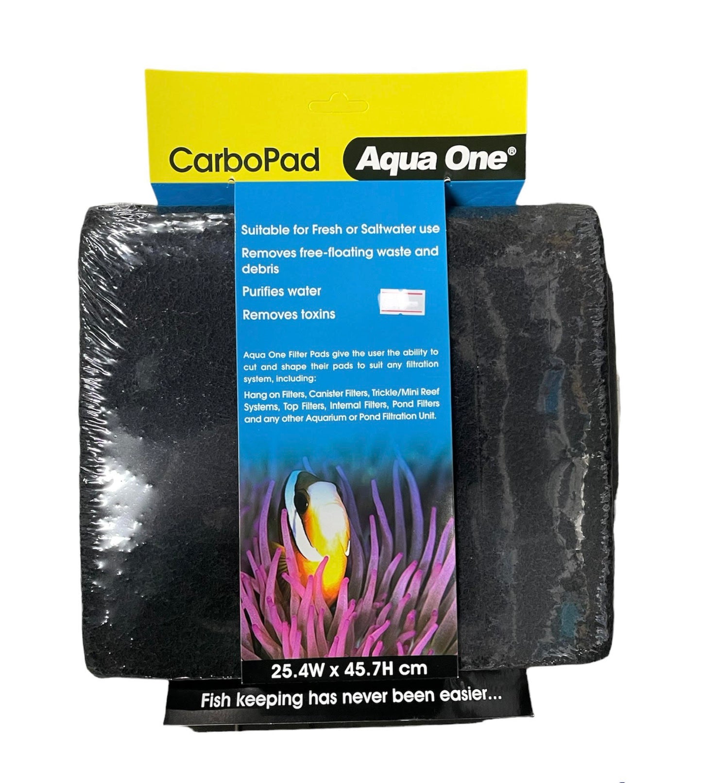 Aqua One Self Cut Carbo Pad