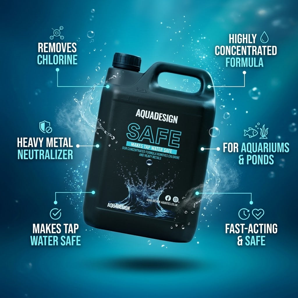 Aqua Design SAFE Tap Safe Water Conditioner 5000ml (Treats 125,000L)