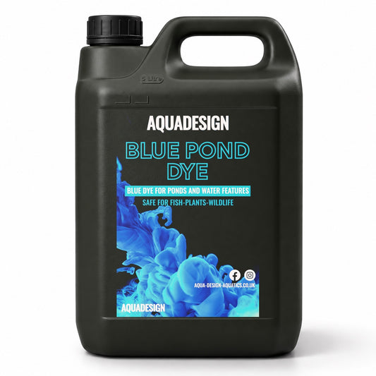 Aqua Design BLUE POND DYE 5000ml Treats 200,000 Litres