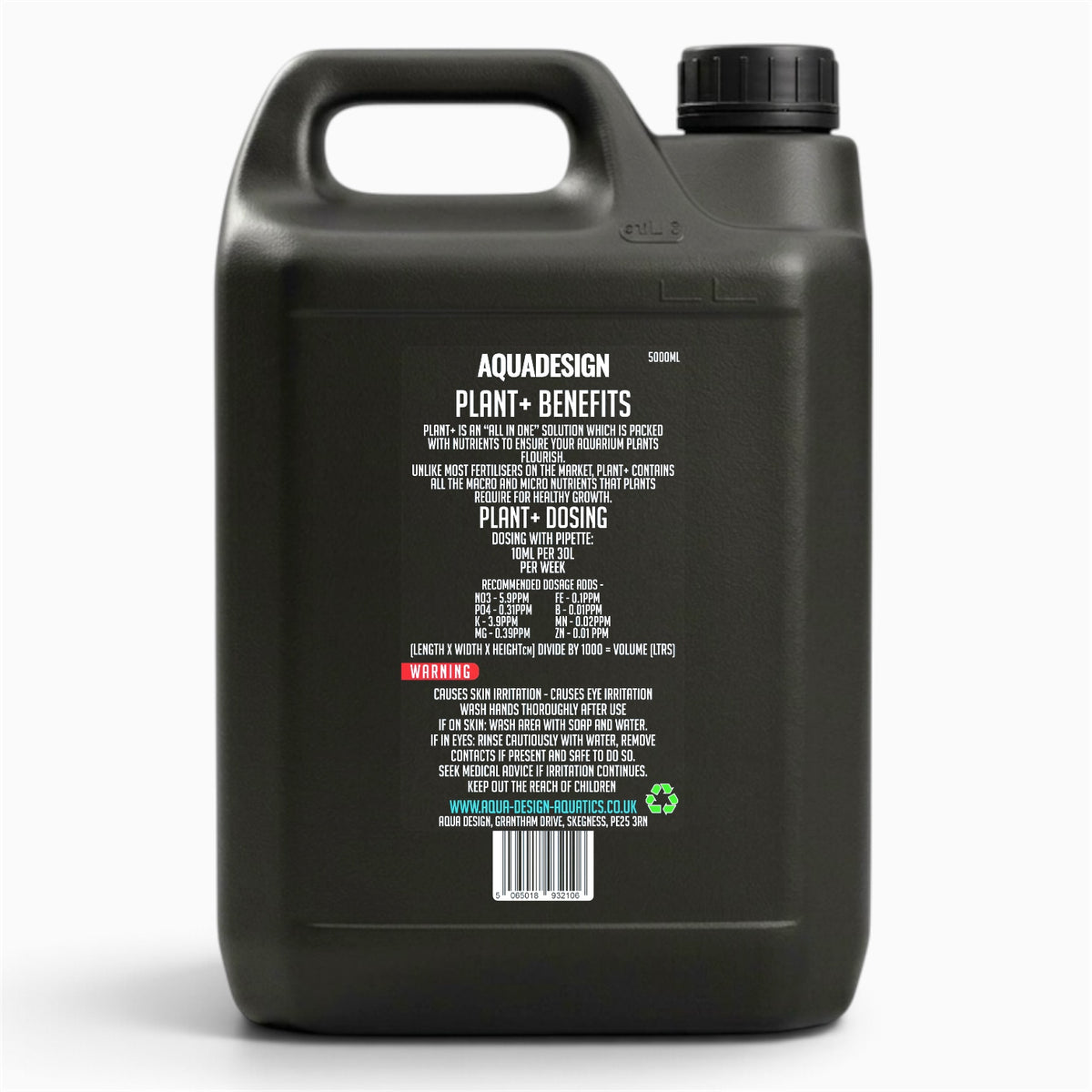 Aqua Design PLANT+ Plant Fertiliser 5000ml