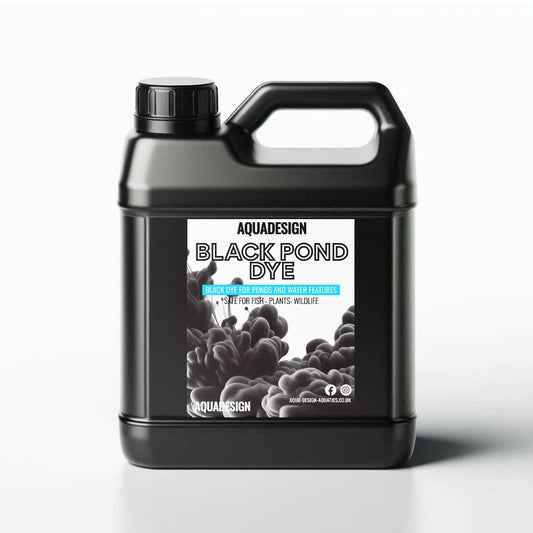 Aqua Design BLACK POND DYE 1000ml Treats 5000 Litres