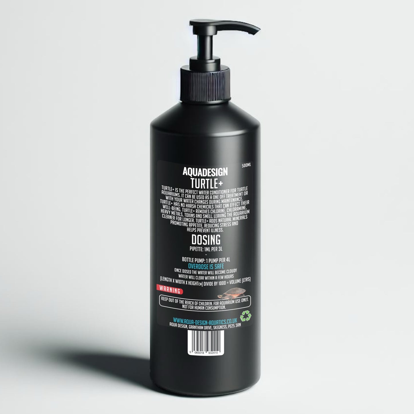 Aqua Design TURTLE+ Water Conditioner 500ml