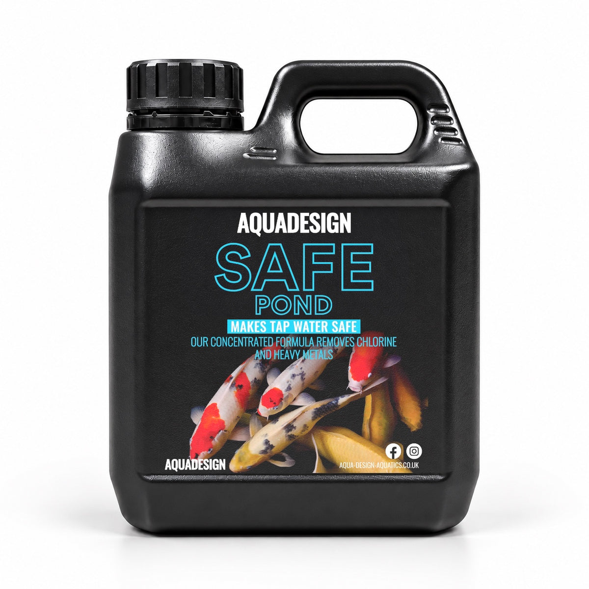 Aqua Design POND SAFE Tap Safe Water Conditioner 1000ml (Treats 25,000L)