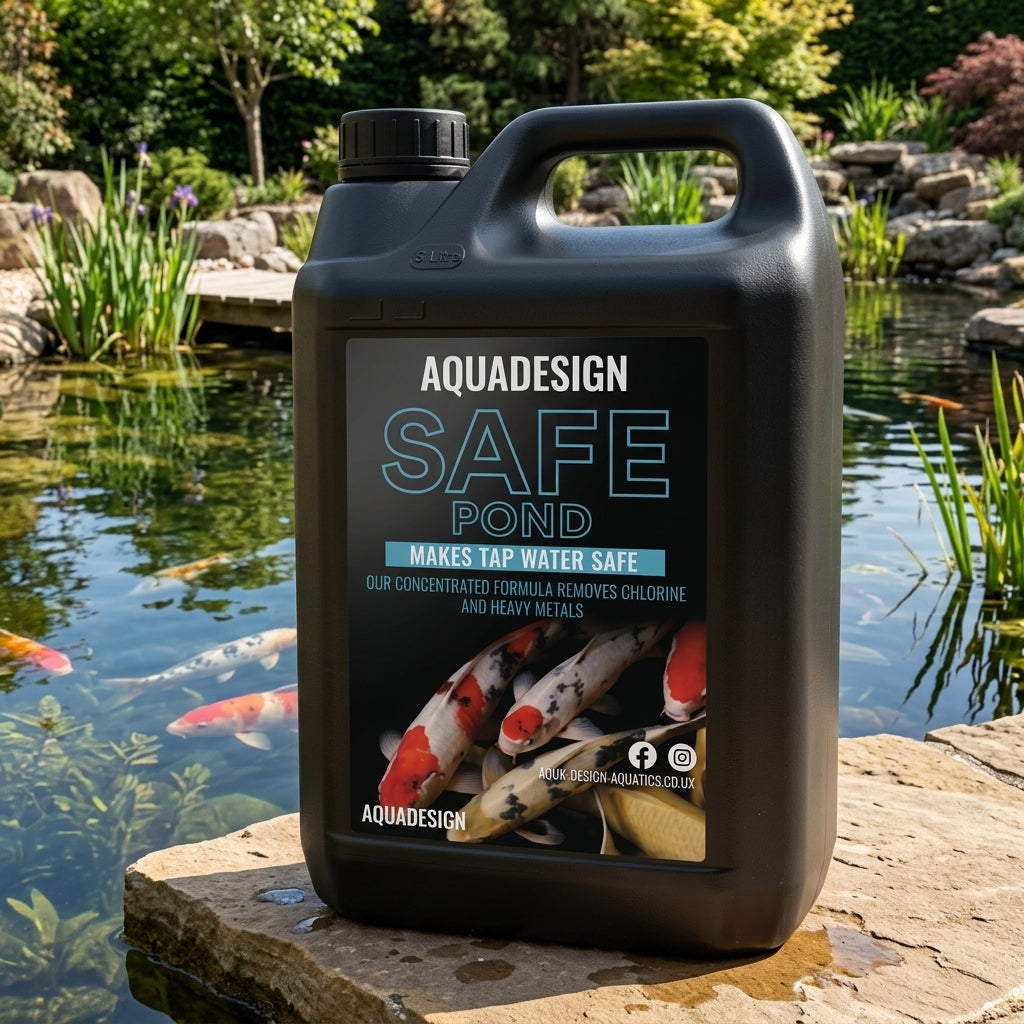 Aqua Design POND SAFE Tap Safe Water Conditioner 5000ml (Treats 125,000L)