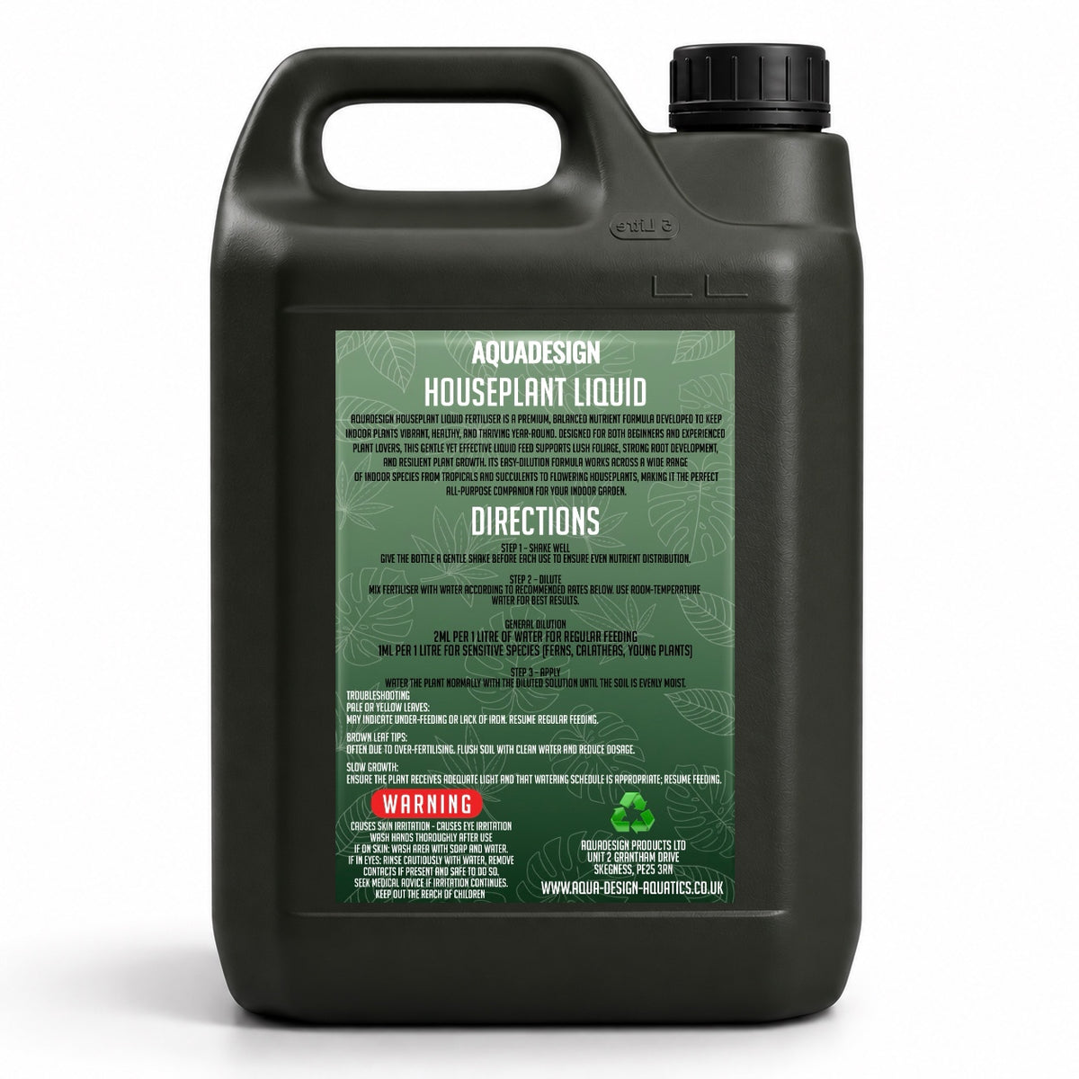 Aqua Design Houseplant Complete Fertiliser 5000ml