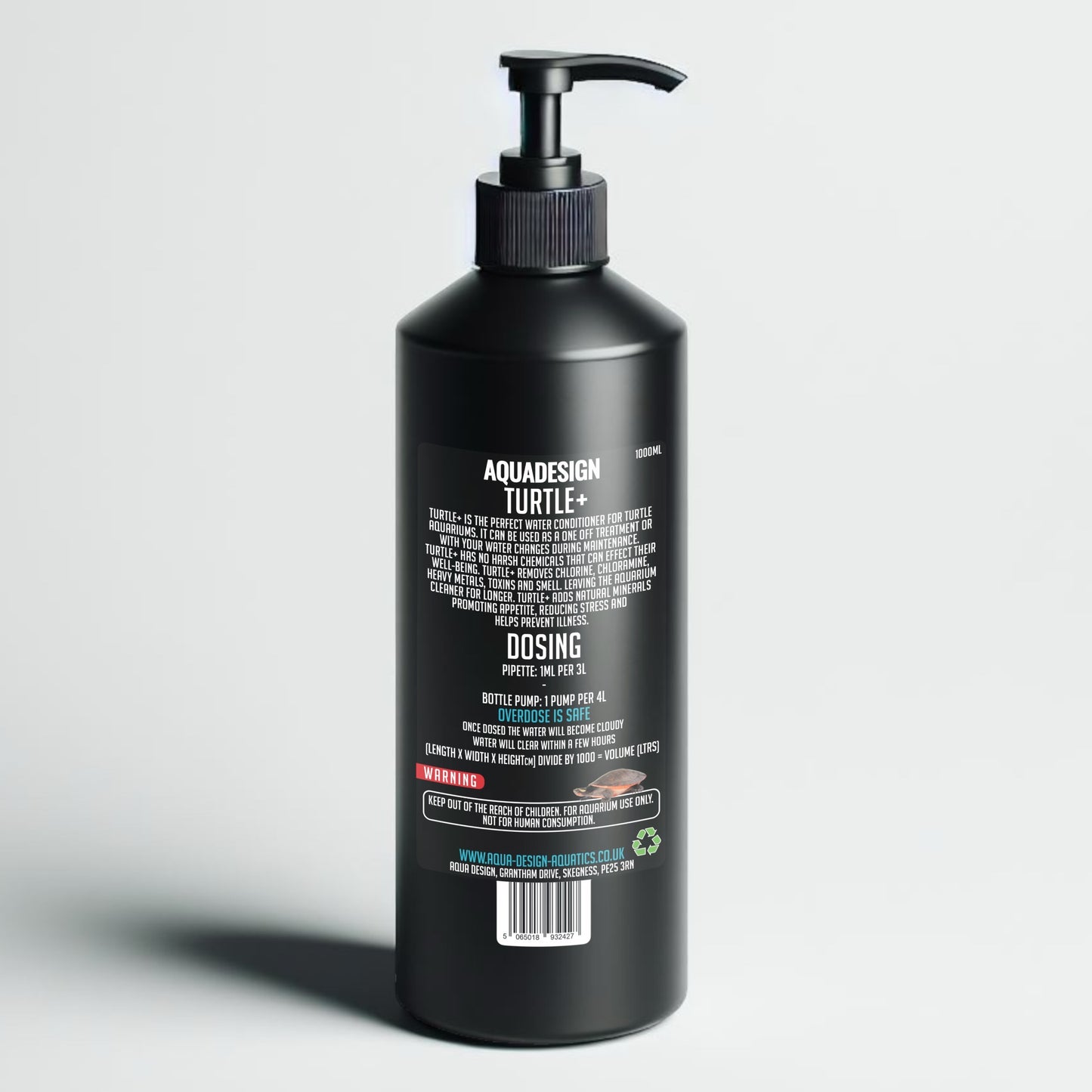 Aqua Design TURTLE+ Water Conditioner 1000ml