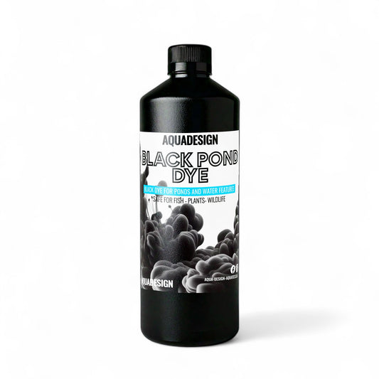 Aqua Design BLACK POND DYE 500ml Treats 2500 Litres