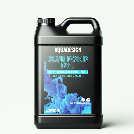 Aqua Design BLUE POND DYE 5000ml Treats 200,000 Litres