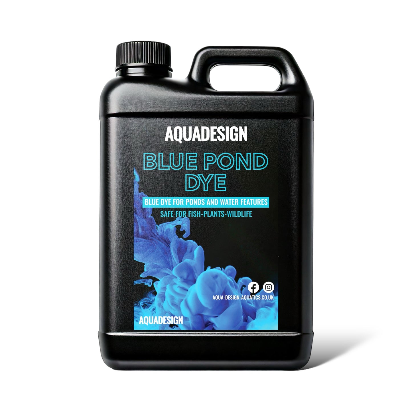 Aqua Design BLUE POND DYE 2500ml Treats 100,000 Litres
