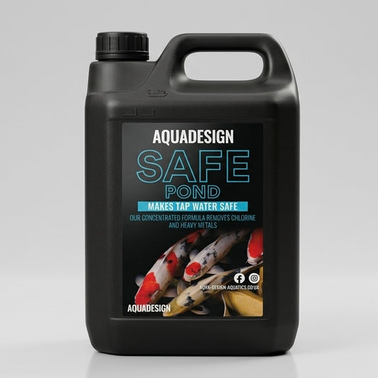 Aqua Design POND SAFE Tap Safe Water Conditioner 5000ml (Treats 125,000L)