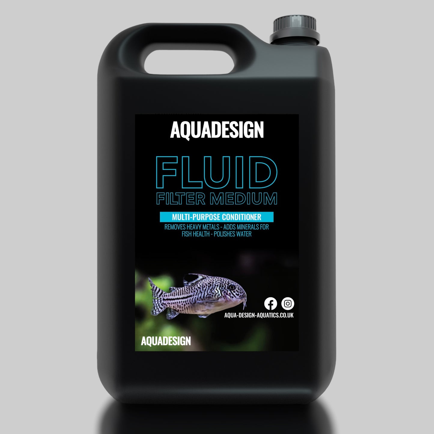 Aqua Design Fluid Filter Medium Water Conditioner 2500ml