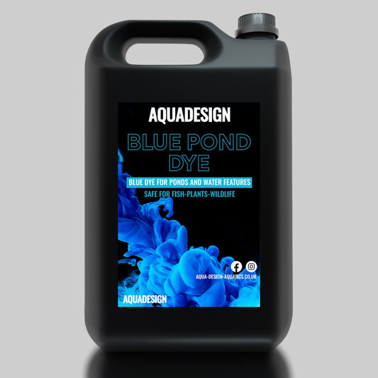 Aqua Design BLUE POND DYE 5000ml Treats 200,000 Litres