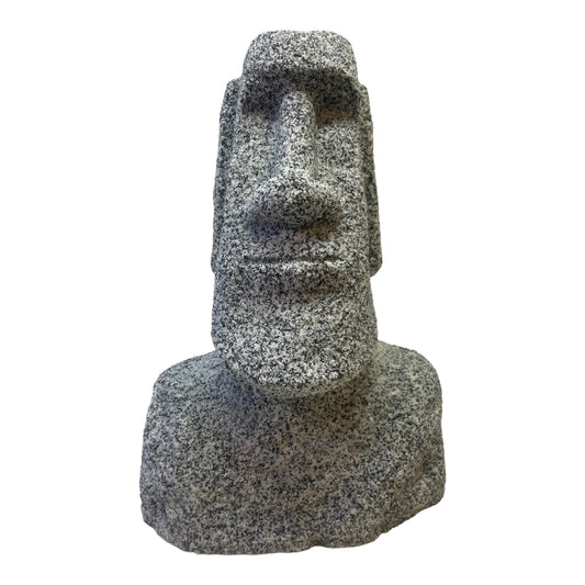 Aqua One Granite Sandstone Easter Island Ornament - Medium