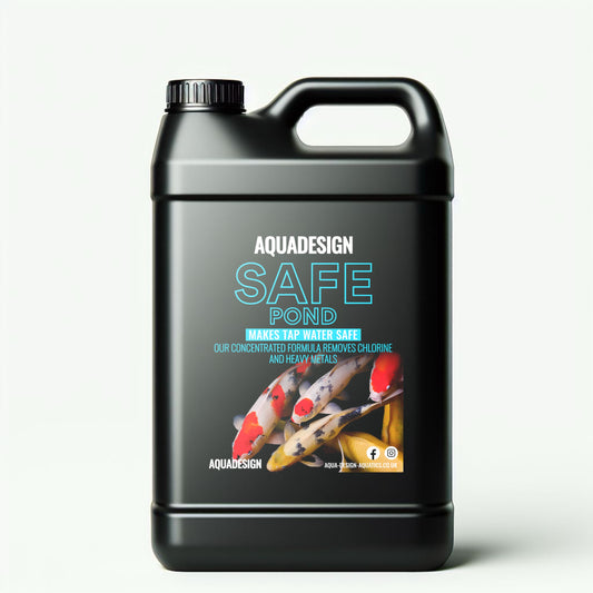 Aqua Design POND SAFE Tap Safe Water Conditioner 5000ml (Treats 125,000L)