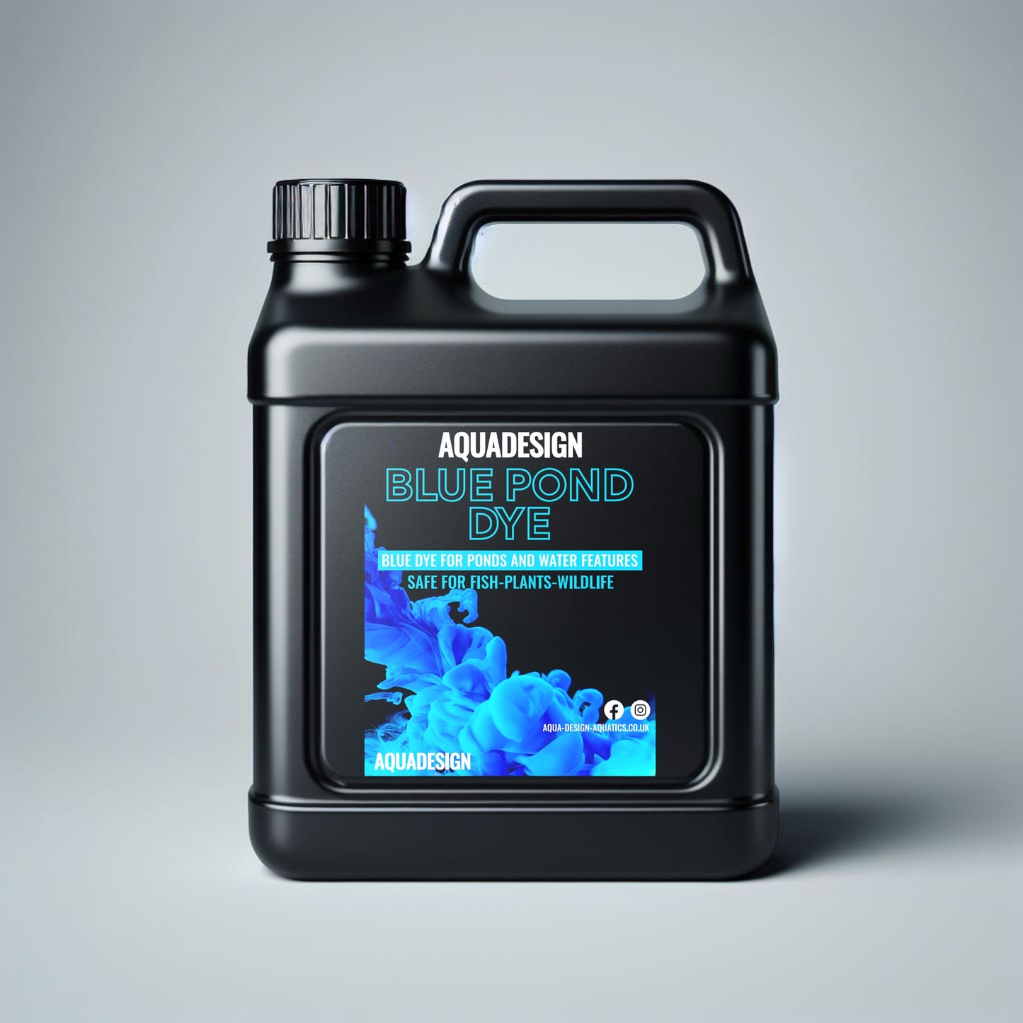 Aqua Design BLUE POND DYE 1000ml Treats 40,000 Litres