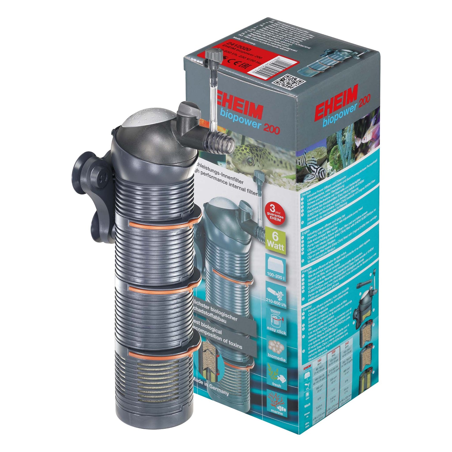 Eheim Biopower 200 Aquarium Internal Filter