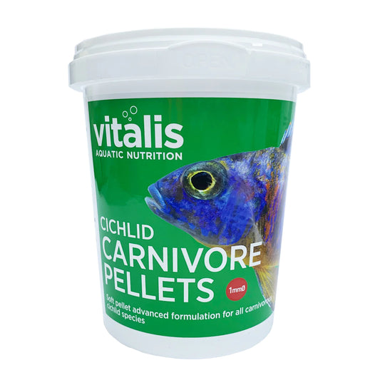 Vitalis Cichlid Carnivore Pellets 1mm 260G