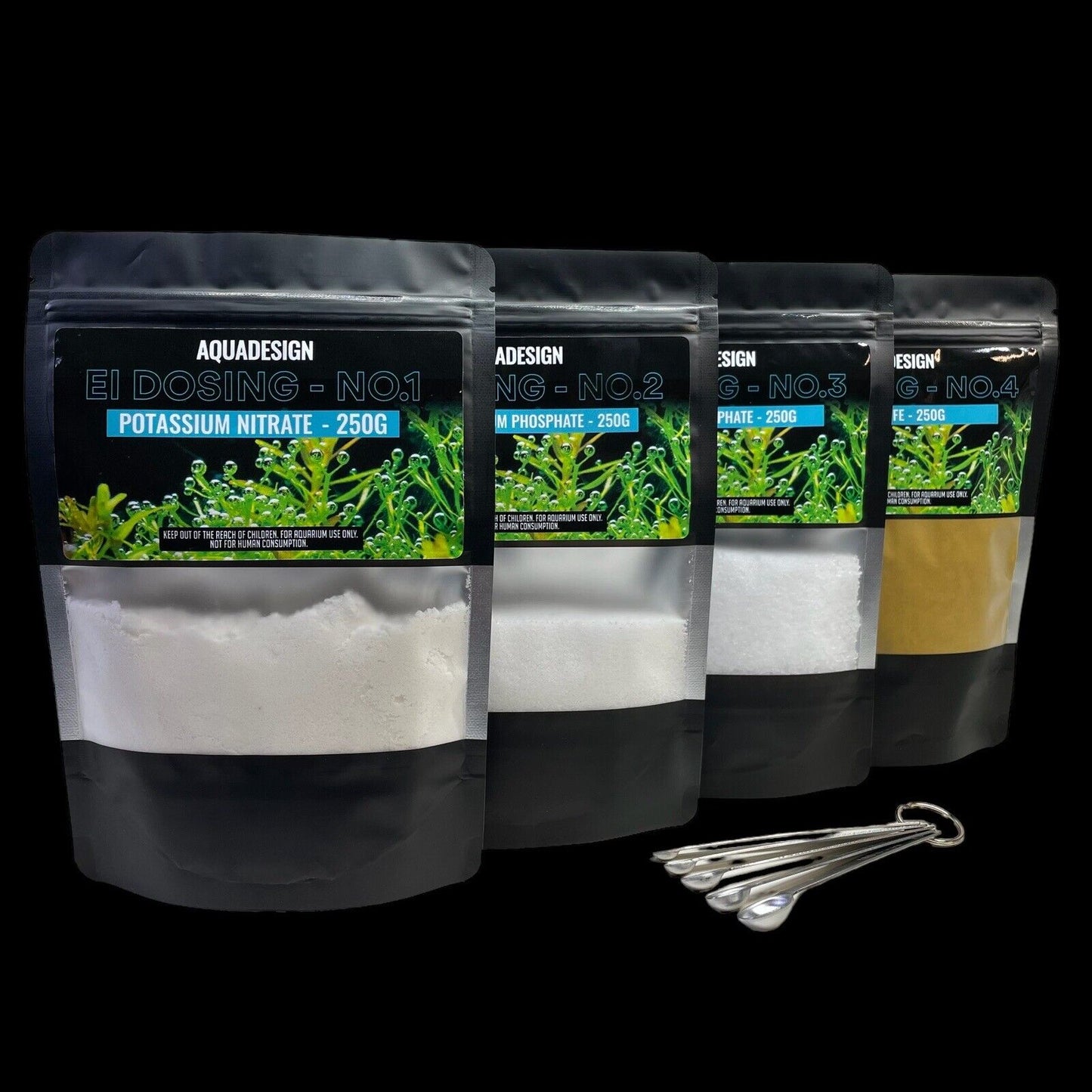 AquaDesign Aquarium Live Plant EI DOSING Fertiliser Set