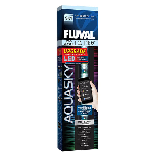 Fluval Aquasky 2.0 LED Aquarium Bluetooth Light 12w