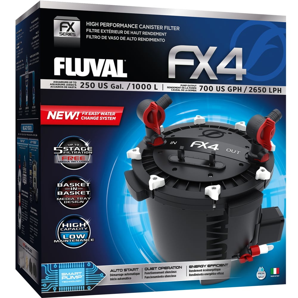 Fluval FX4 External Canister Filter