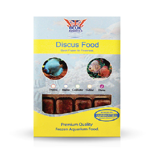 BCUK Frozen Discus Food (Beefheart) Blisterpack 100g x6