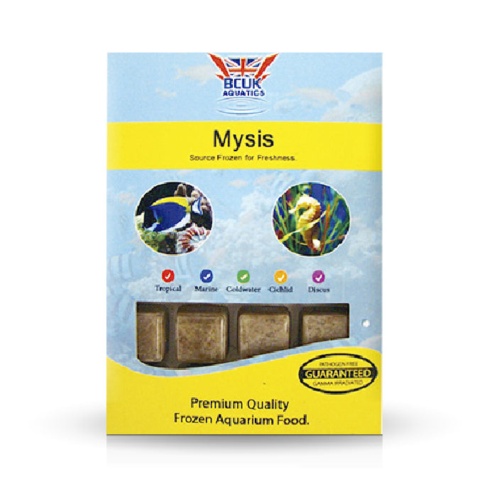 BCUK Frozen Mysis Shrimp Blisterpack 100g x6 – Aqua Design Aquatics