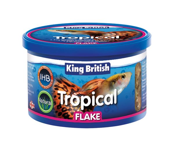 King British Tropical Fish Flake 200g