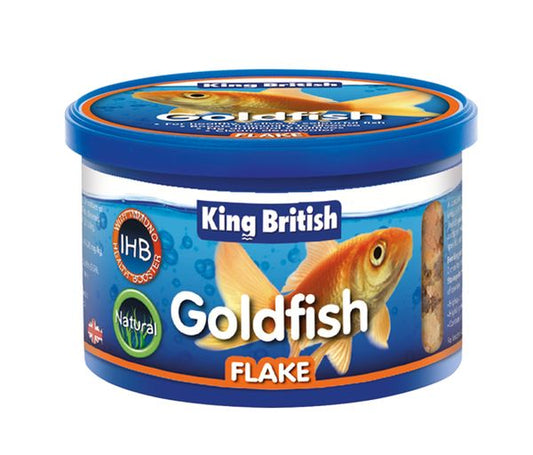 King British Goldfish Flake Food 55g